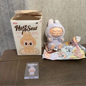 AUTHENTIC POP MART LABUBU The Monsters Have A Seat ZIZI Confirmed